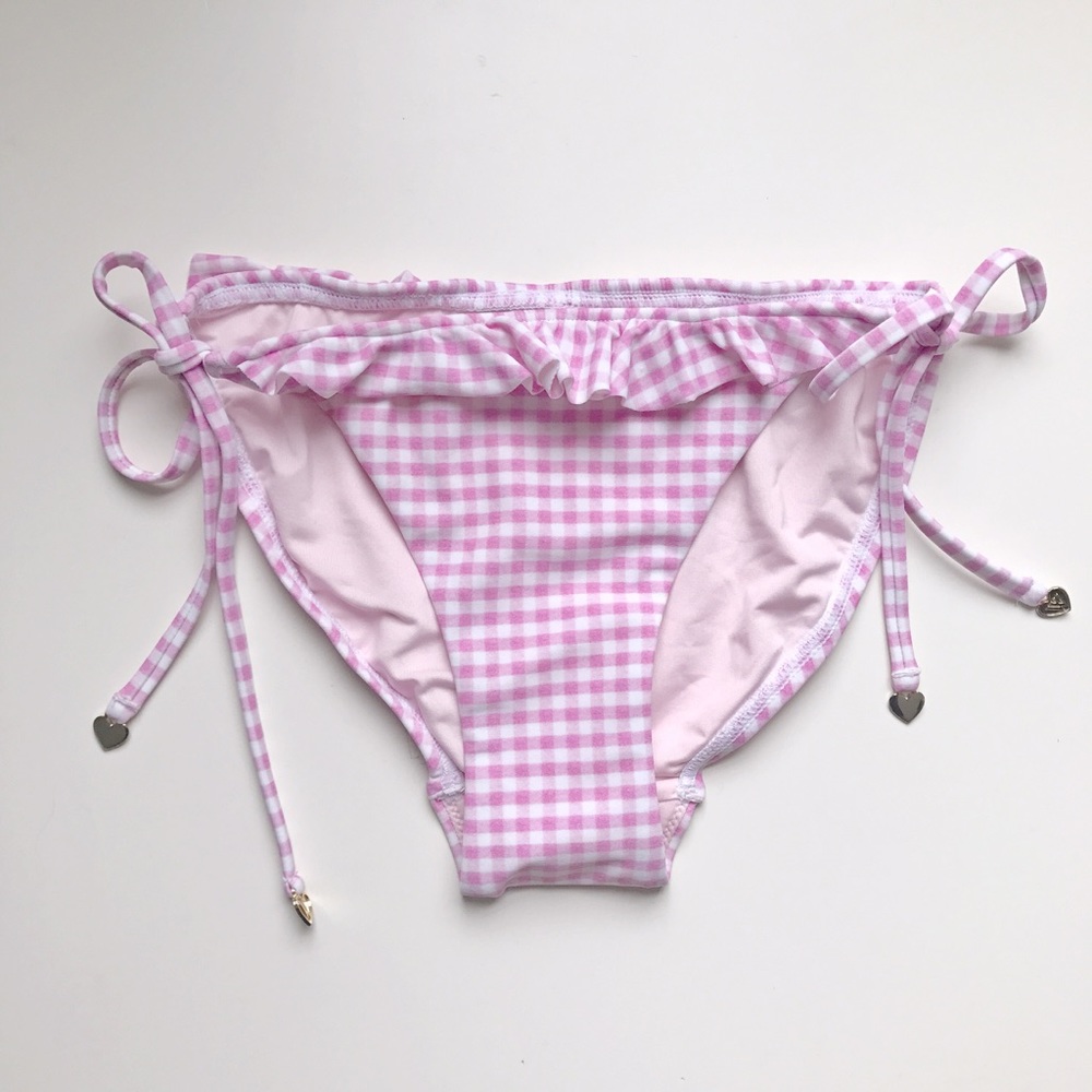 Wildfox Pink Gingham Bathing Suit